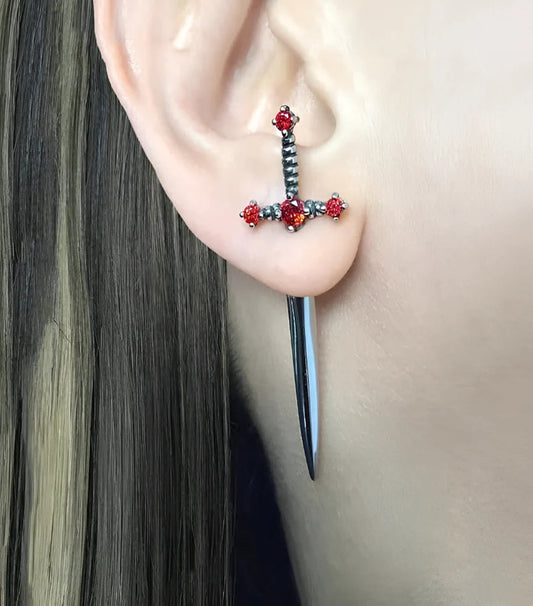 Ezr3lya™ sword earring