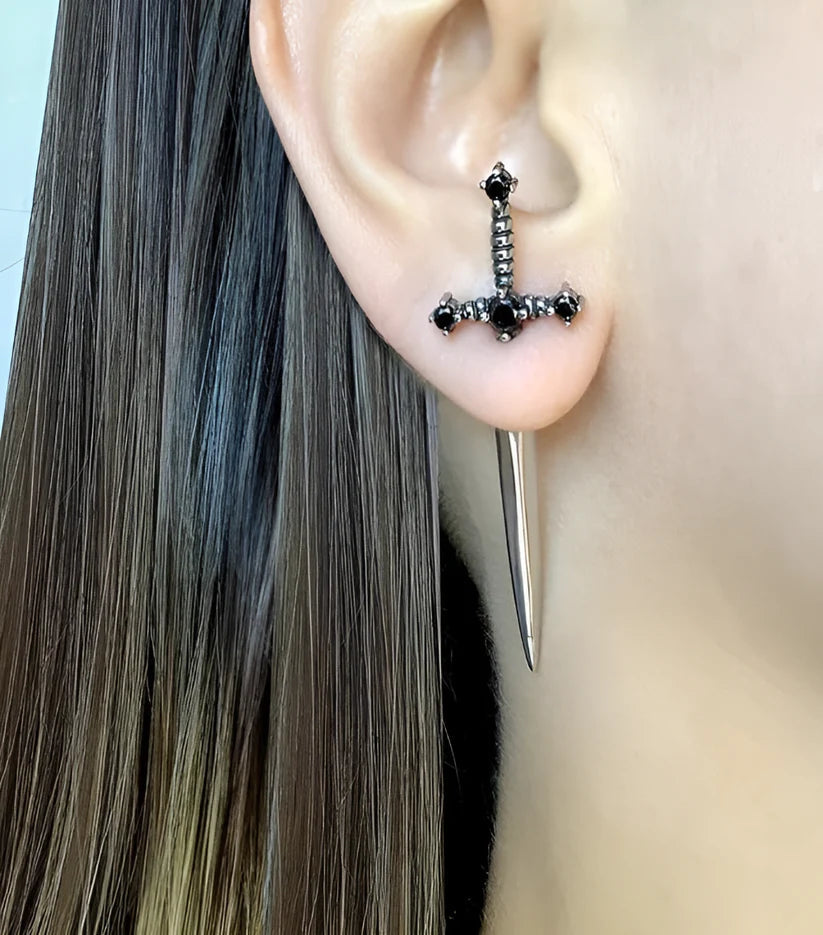 Ezr3lya™ sword earring