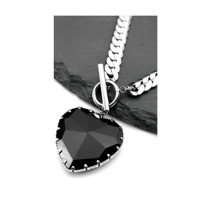 Corazón de cristal | collar para parejas