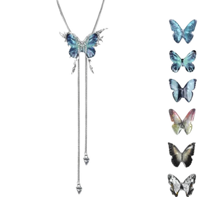 Ezr3lya BUTTERFLY NECKLACE